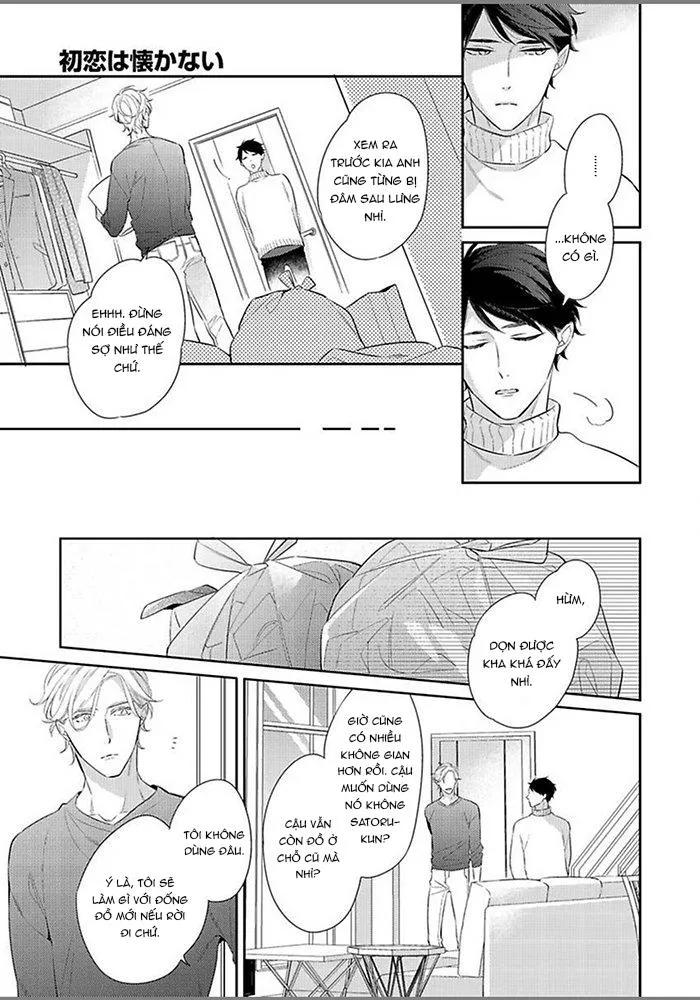 Tôi không nhớ mối tình đầu của mình Chapter 3 Trang 7