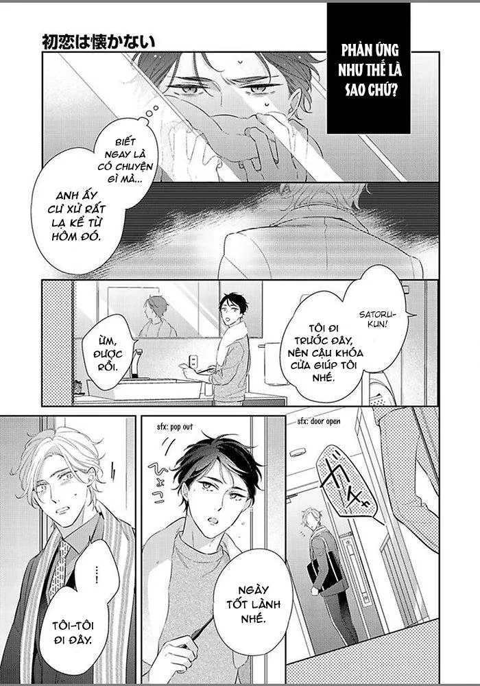 Tôi không nhớ mối tình đầu của mình Chapter 4 Trang 5