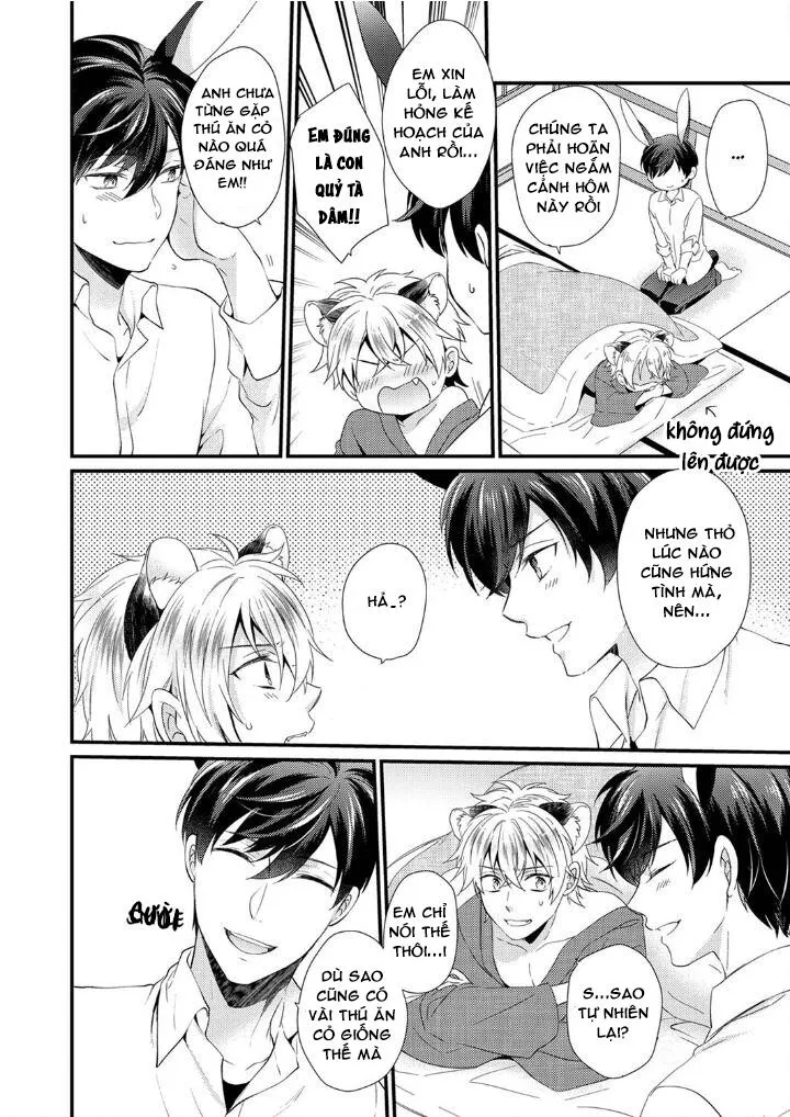 Tôi Không Thể Tin Được Tôi Bị Một Con Thỏ Ăn Cỏ Ăn Thịt! Chapter 7 Trang 22