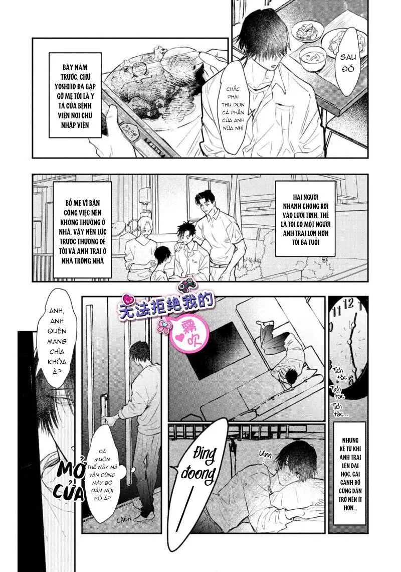 Tôi không thể từ chối anh trai của mình Chapter 1 Trang 9