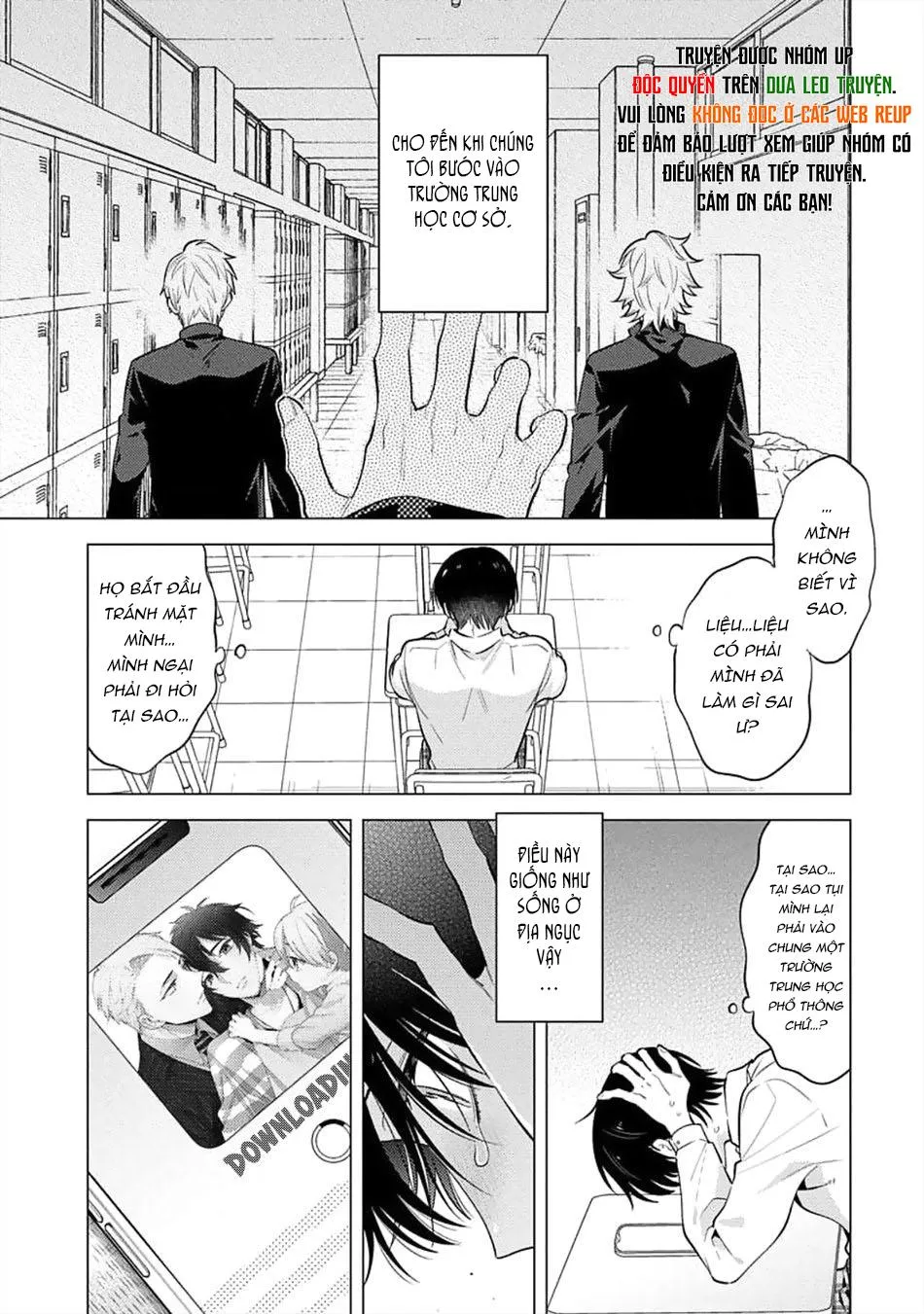 Tôi Là Người Nhút Nhát Nhưng Được Cặp Sinh Đôi Yêu Thương Chapter 1 Trang 12