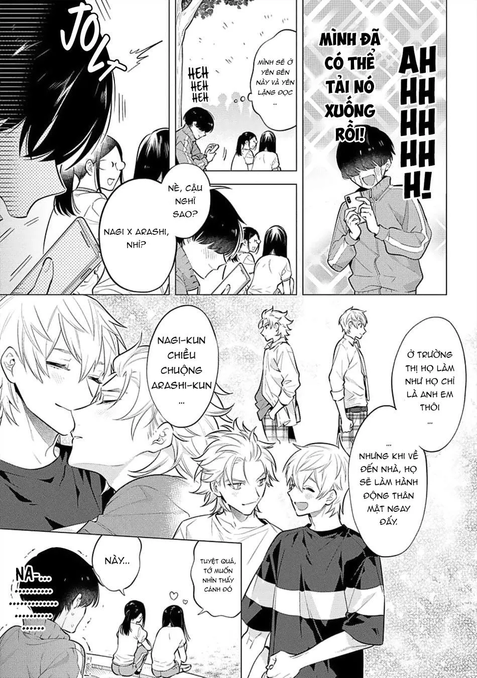 Tôi Là Người Nhút Nhát Nhưng Được Cặp Sinh Đôi Yêu Thương Chapter 1 Trang 16