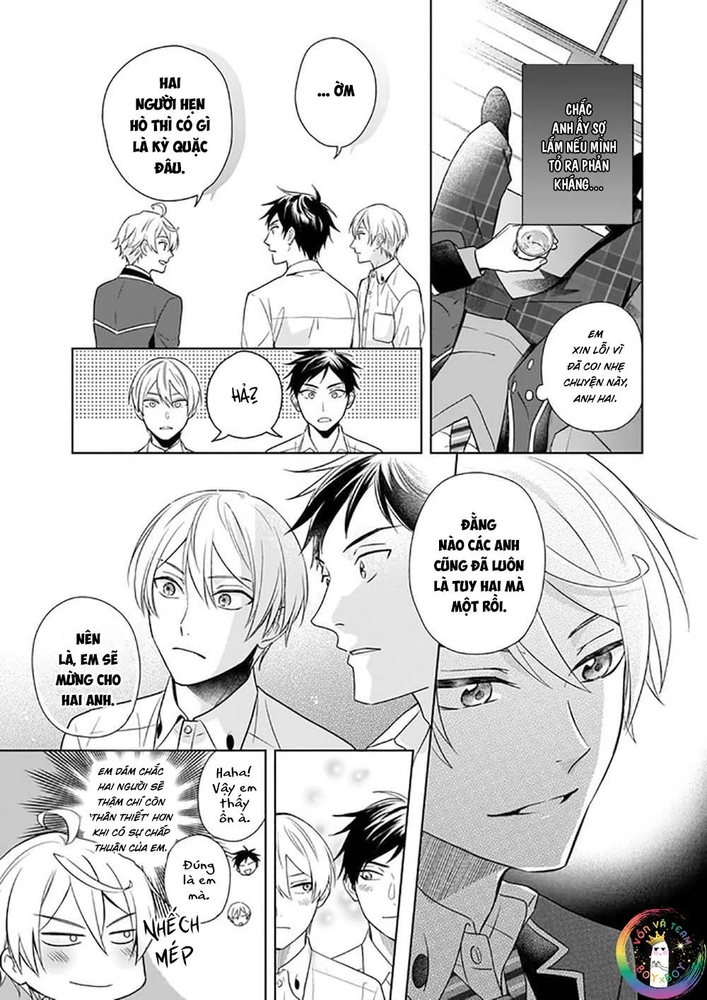 Tôi Nhận Ra Mình Là Em Trai Của Nhân Vật Chính Game BL Chapter 2 Trang 12