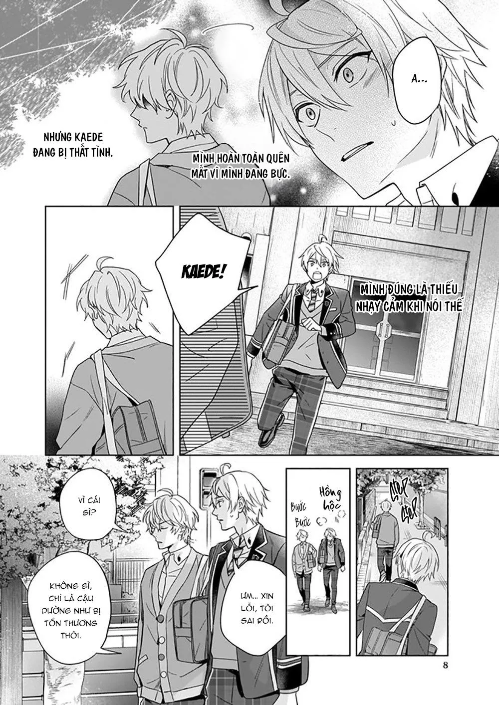 Tôi Nhận Ra Mình Là Em Trai Của Nhân Vật Chính Game BL Chapter 3 Trang 9
