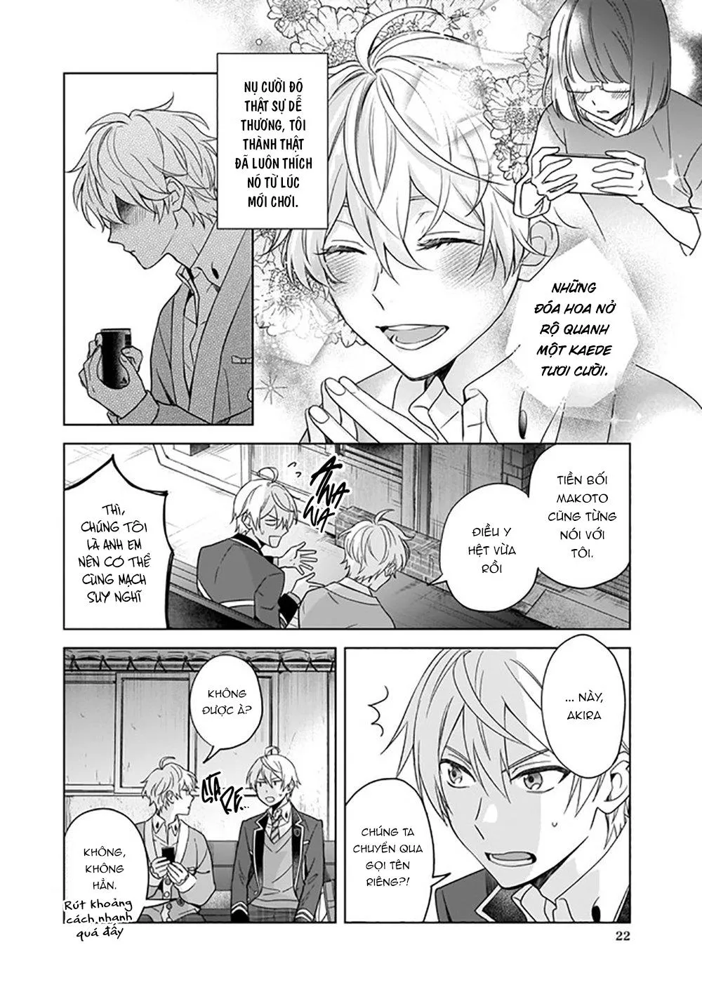 Tôi Nhận Ra Mình Là Em Trai Của Nhân Vật Chính Game BL Chapter 3 Trang 23