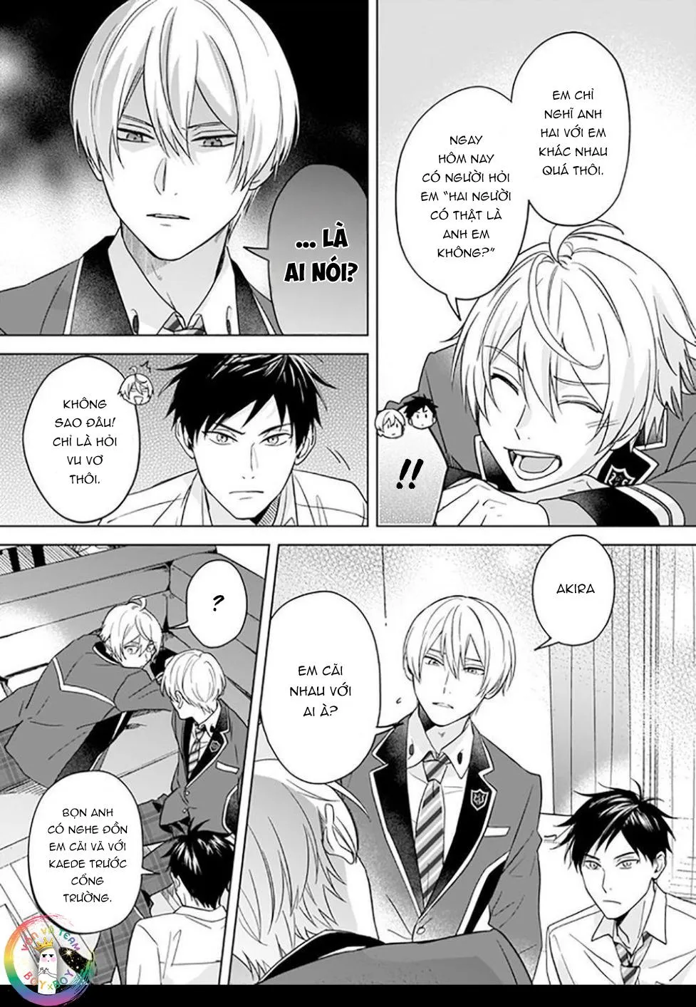 Tôi Nhận Ra Mình Là Em Trai Của Nhân Vật Chính Game BL Chapter 4 Trang 4