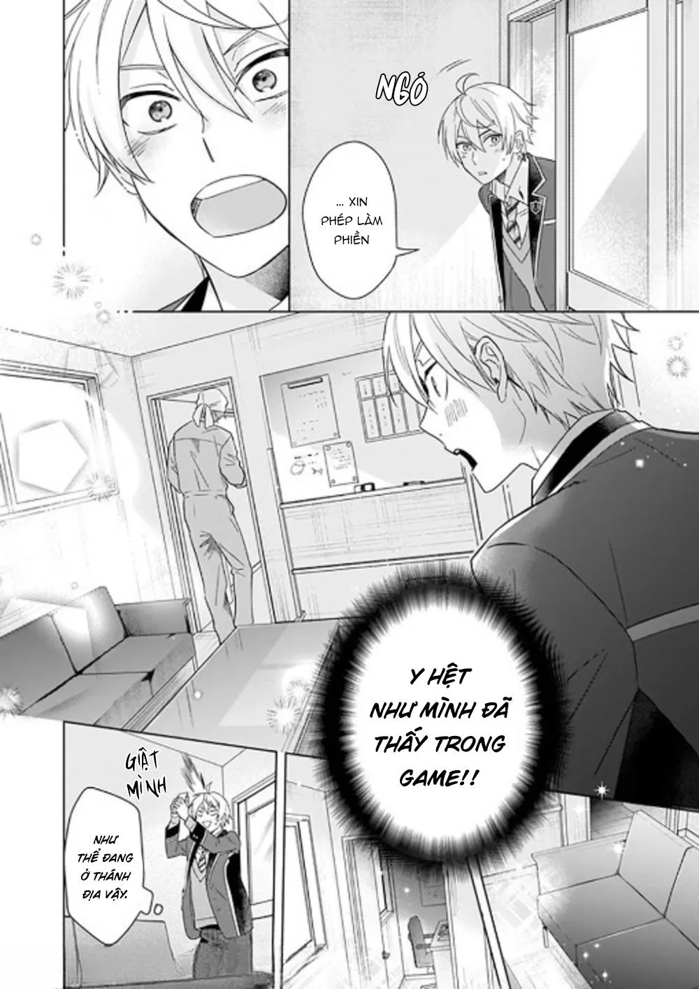 Tôi Nhận Ra Mình Là Em Trai Của Nhân Vật Chính Game BL Chapter 4 Trang 19