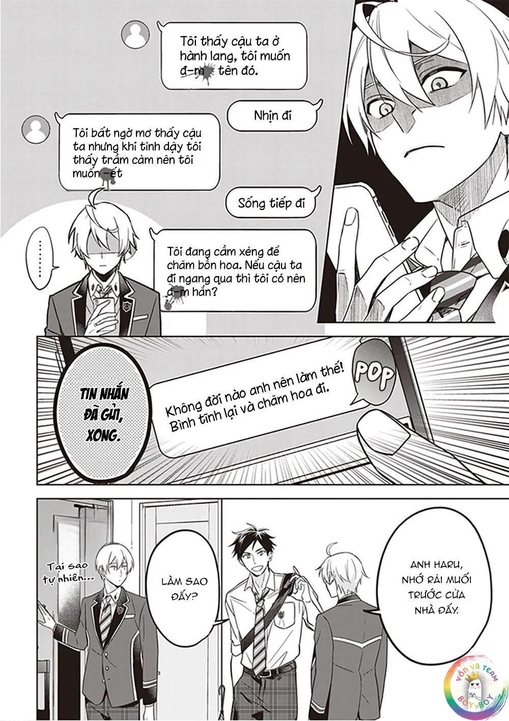 Tôi Nhận Ra Mình Là Em Trai Của Nhân Vật Chính Game BL Chapter 5 Trang 11