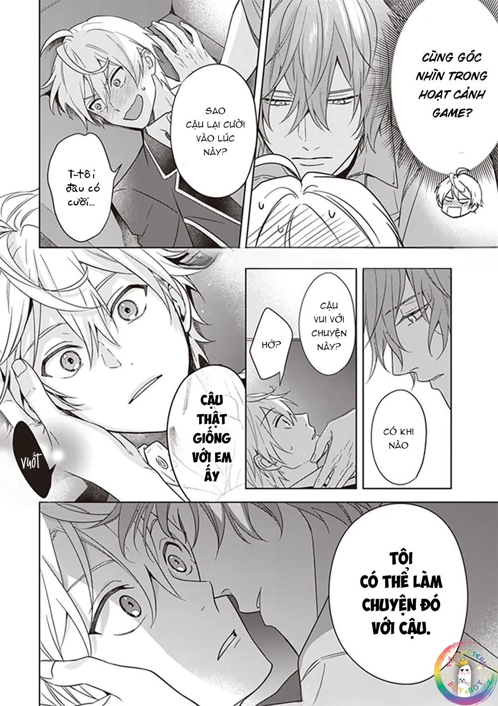 Tôi Nhận Ra Mình Là Em Trai Của Nhân Vật Chính Game BL Chapter 5 Trang 19