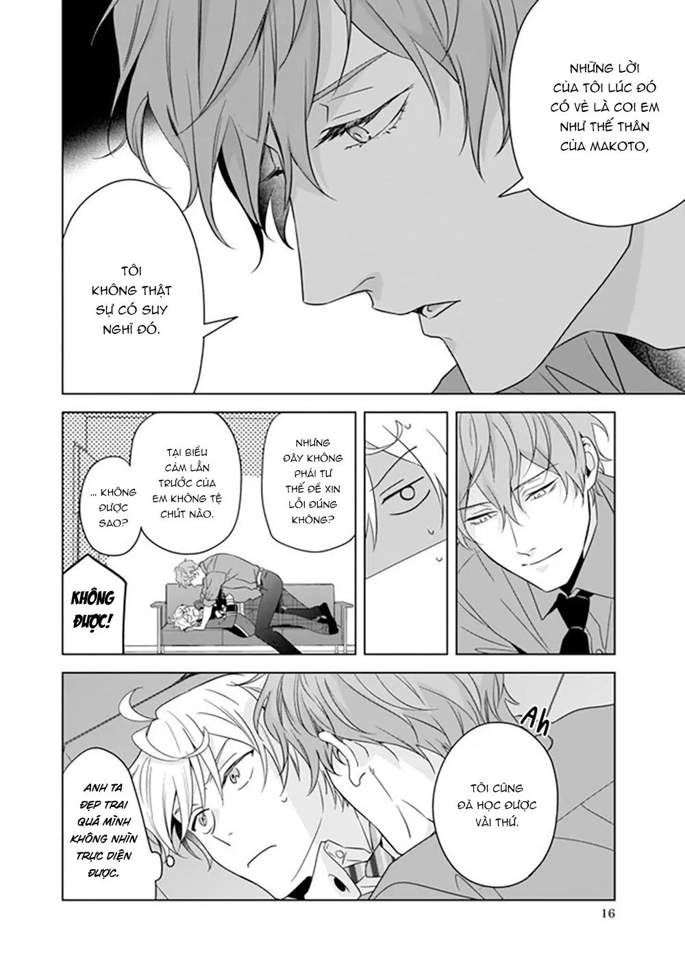 Tôi Nhận Ra Mình Là Em Trai Của Nhân Vật Chính Game BL Chapter 6 Trang 17