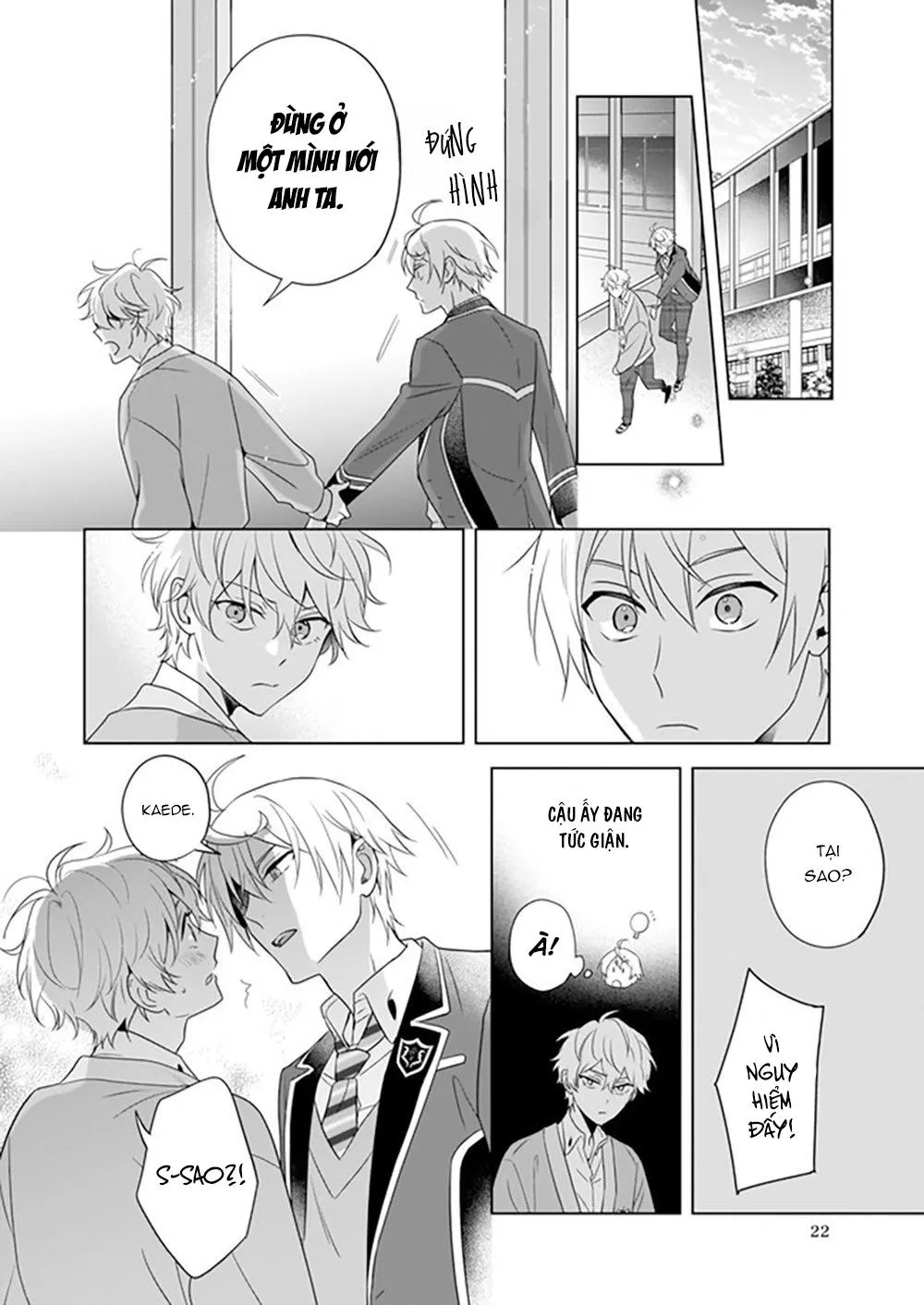 Tôi Nhận Ra Mình Là Em Trai Của Nhân Vật Chính Game BL Chapter 6 Trang 23