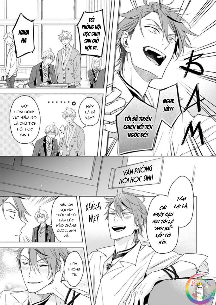 Tôi Nhận Ra Mình Là Em Trai Của Nhân Vật Chính Game BL Chapter 8 Trang 12