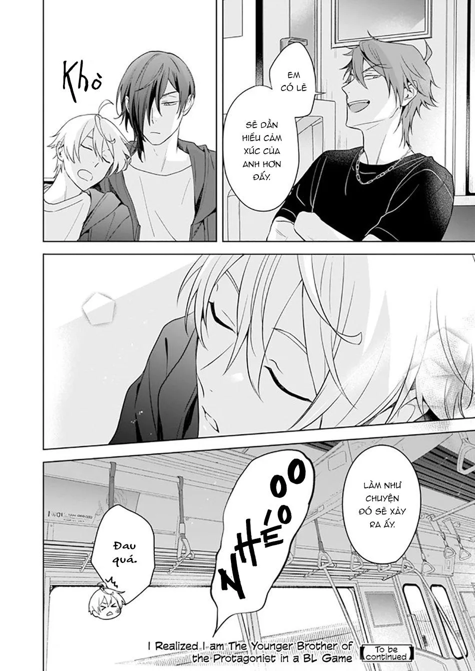 Tôi Nhận Ra Mình Là Em Trai Của Nhân Vật Chính Game BL Chapter 9 Trang 21
