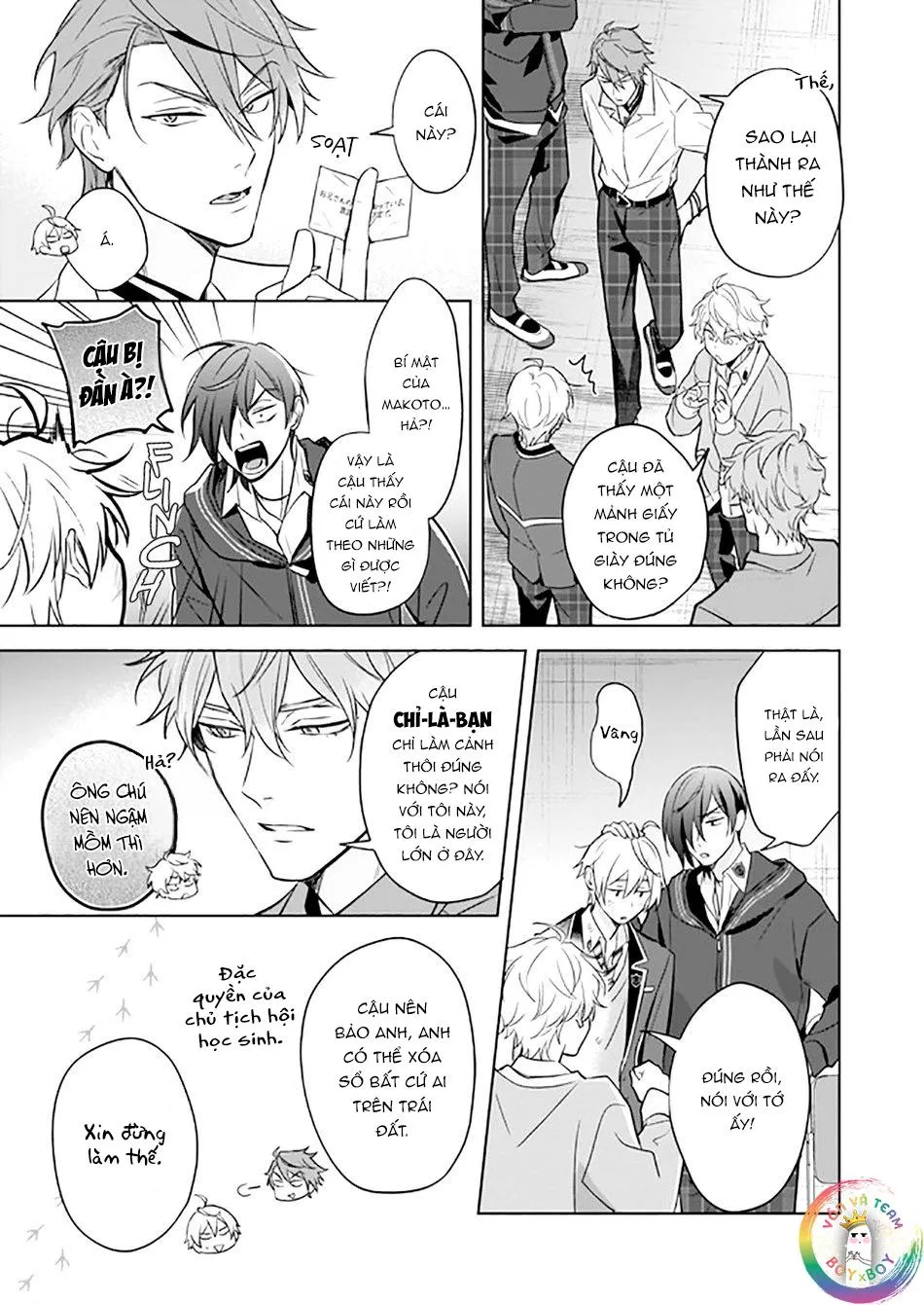 Tôi Nhận Ra Mình Là Em Trai Của Nhân Vật Chính Game BL Chapter 11 Trang 18