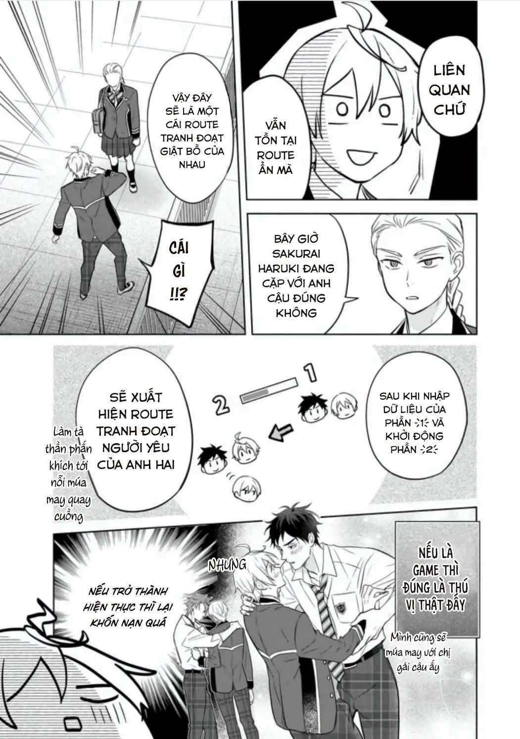 Tôi Nhận Ra Mình Là Em Trai Của Nhân Vật Chính Game BL Chapter 12 Trang 18