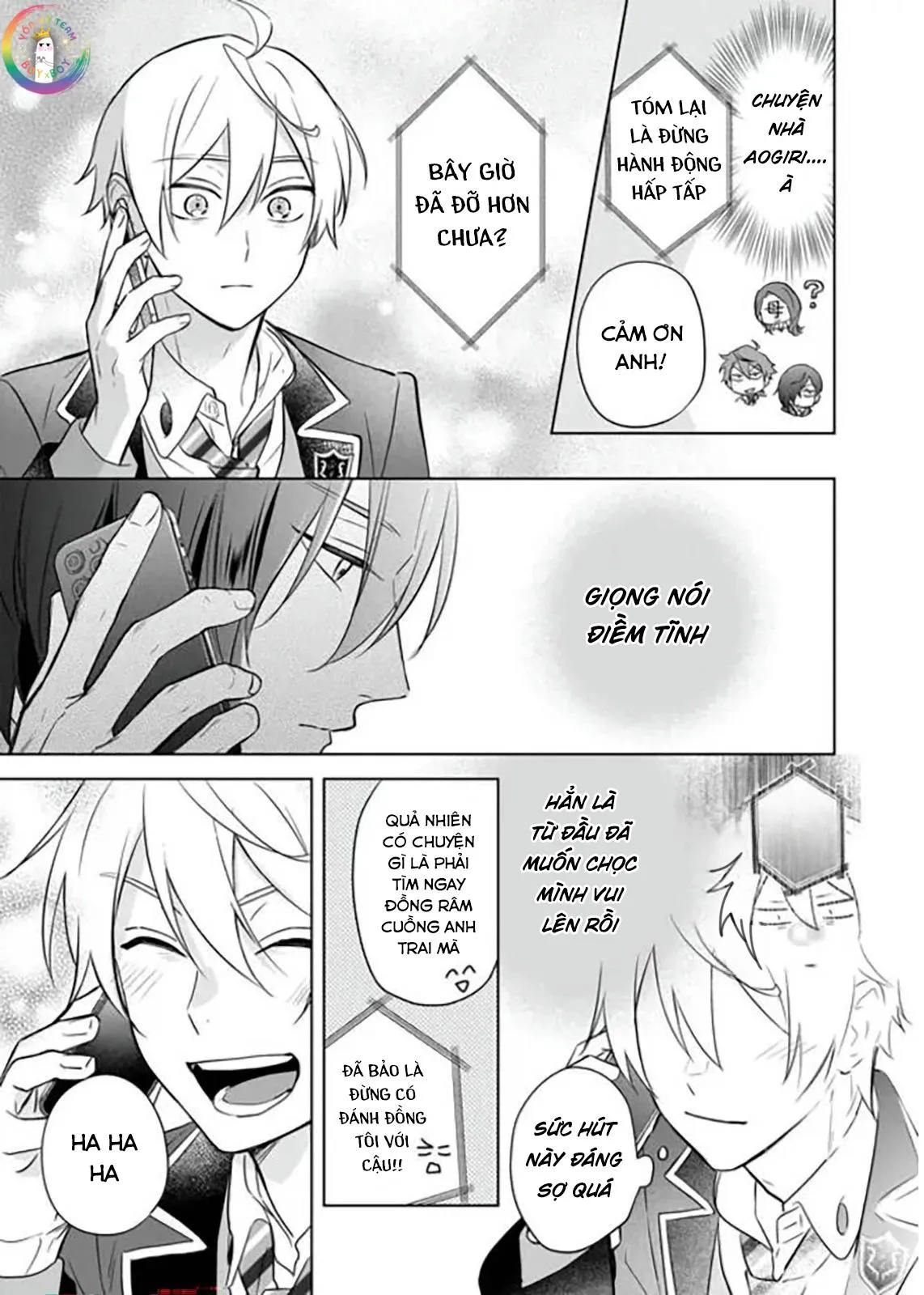 Tôi Nhận Ra Mình Là Em Trai Của Nhân Vật Chính Game BL Chapter 14 Trang 8