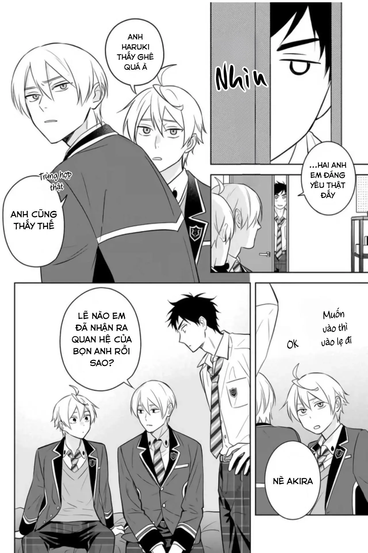 Tôi Nhận Ra Mình Là Em Trai Của Nhân Vật Chính Game BL Chapter 15 Trang 9