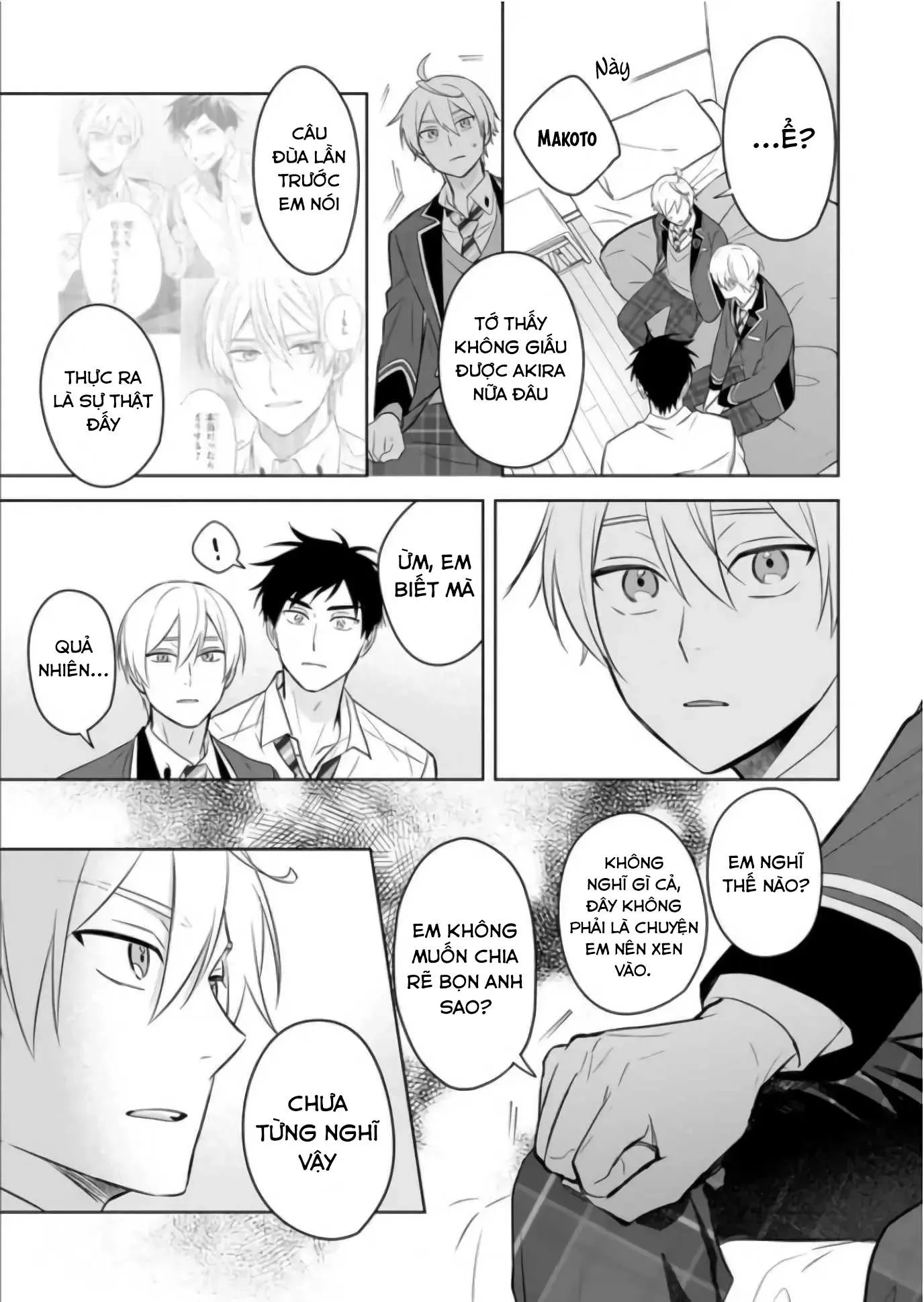 Tôi Nhận Ra Mình Là Em Trai Của Nhân Vật Chính Game BL Chapter 15 Trang 10