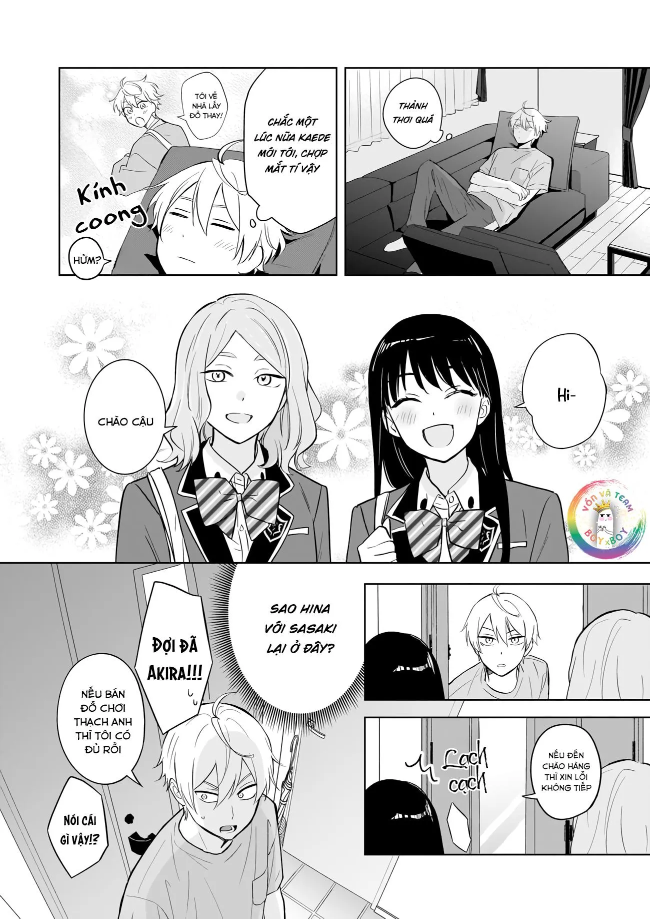 Tôi Nhận Ra Mình Là Em Trai Của Nhân Vật Chính Game BL Chapter 17 Trang 8