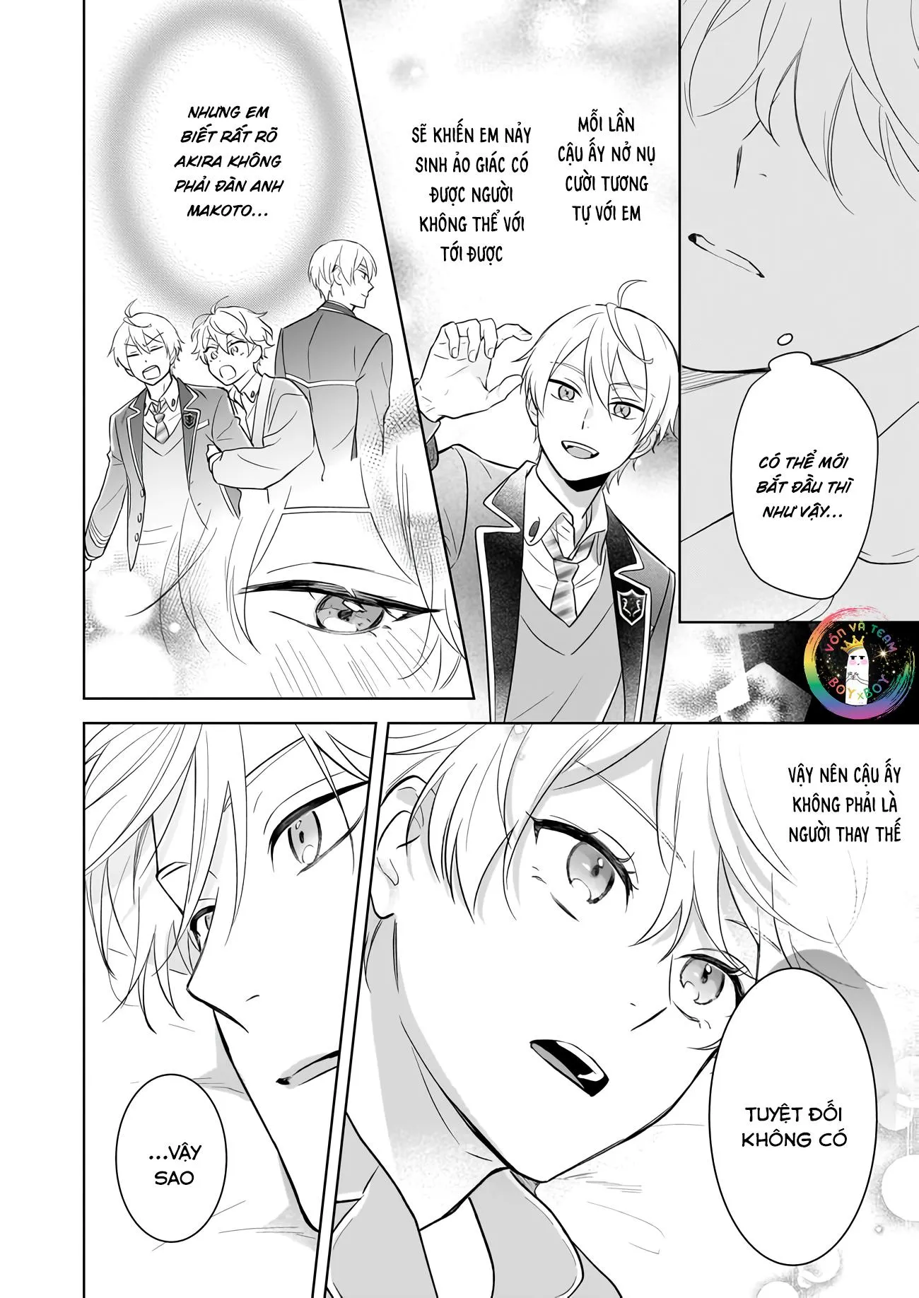 Tôi Nhận Ra Mình Là Em Trai Của Nhân Vật Chính Game BL Chapter 17 Trang 22