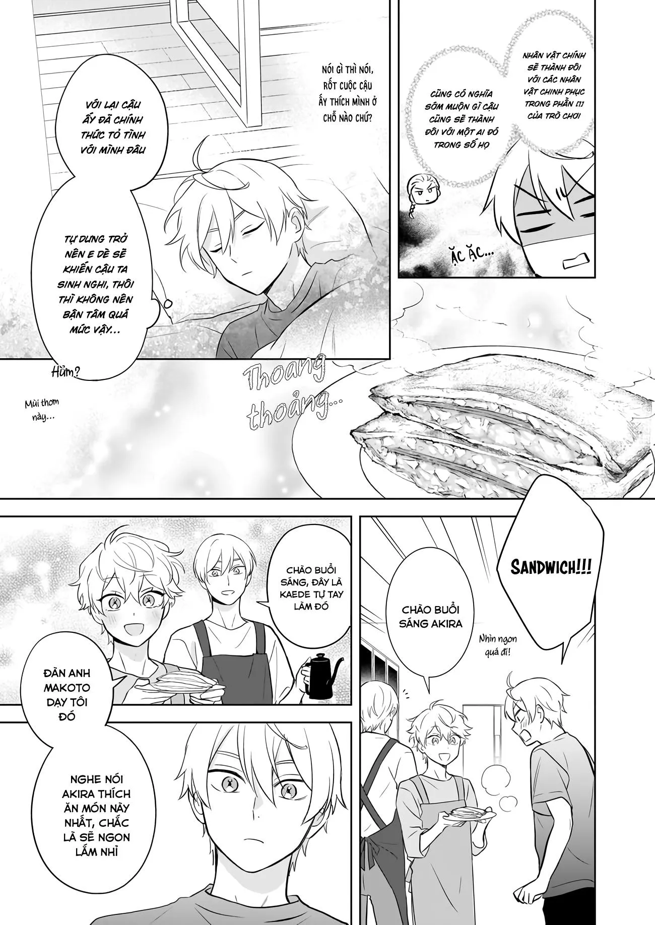 Tôi Nhận Ra Mình Là Em Trai Của Nhân Vật Chính Game BL Chapter 17 Trang 25