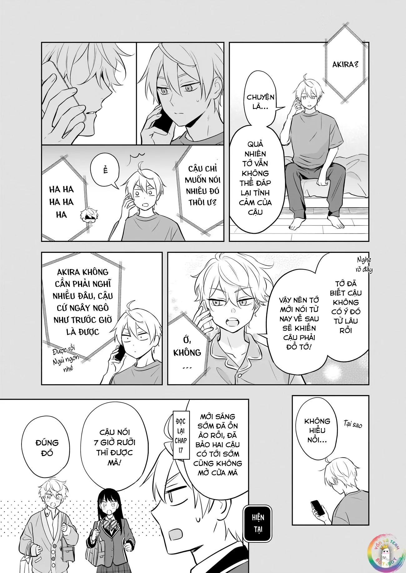 Tôi Nhận Ra Mình Là Em Trai Của Nhân Vật Chính Game BL Chapter 18 Trang 4