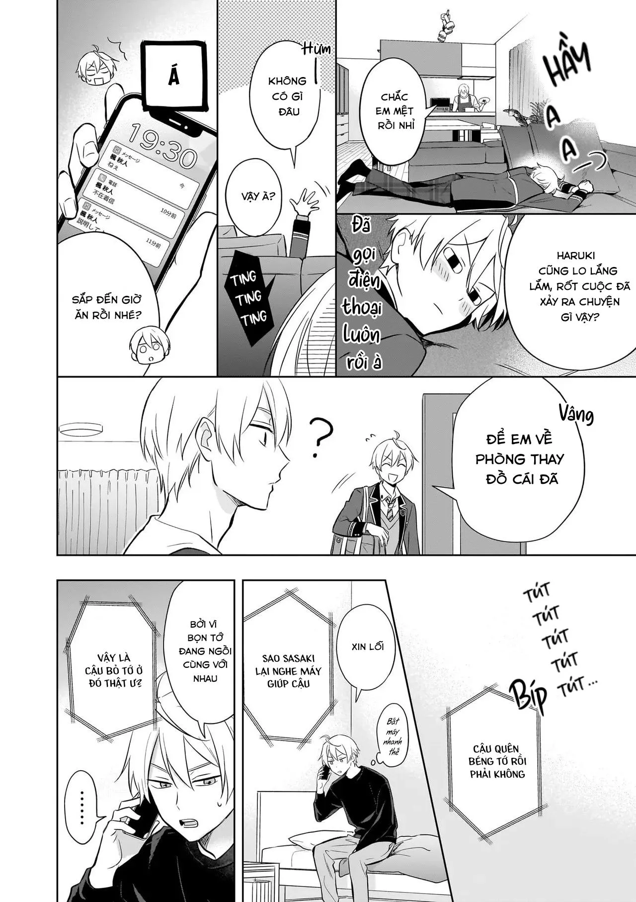 Tôi Nhận Ra Mình Là Em Trai Của Nhân Vật Chính Game BL Chapter 19 Trang 13