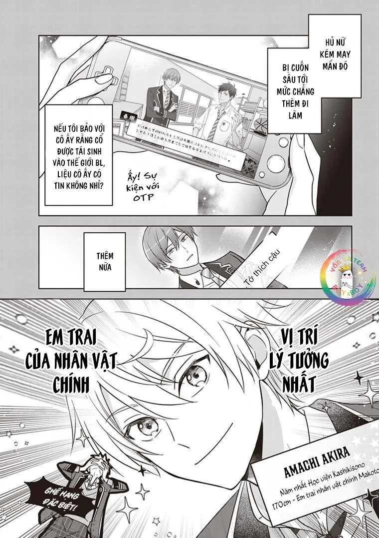 Tôi Nhận Ra Mình Là Em Trai Của Nhân Vật Chính Game BL Chapter 1 Trang 18