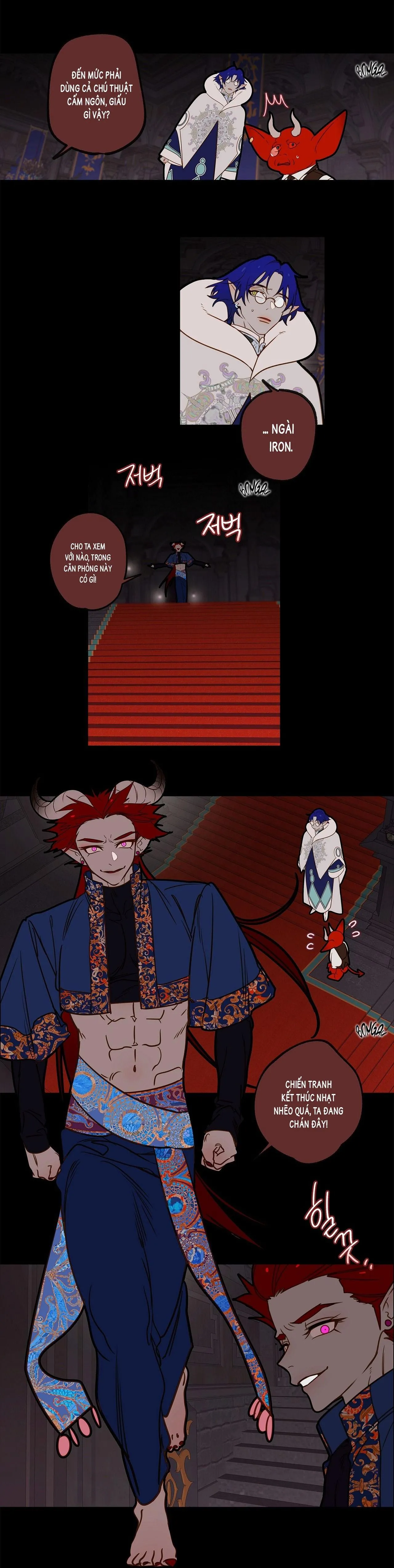 Tôi sẽ đi tìm cha ở lâu đài ma vương Chapter 3 Trang 33