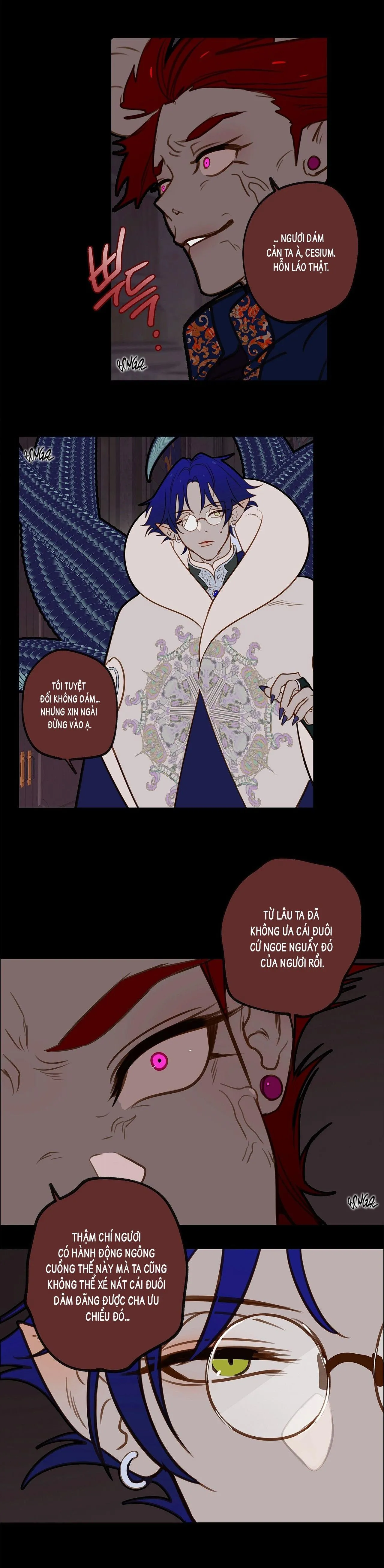 Tôi sẽ đi tìm cha ở lâu đài ma vương Chapter 3 Trang 35