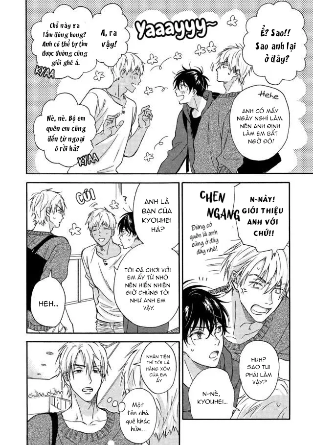 Tôi sẽ không rơi vào tình yêu đồi trụy Chapter 3 Trang 14
