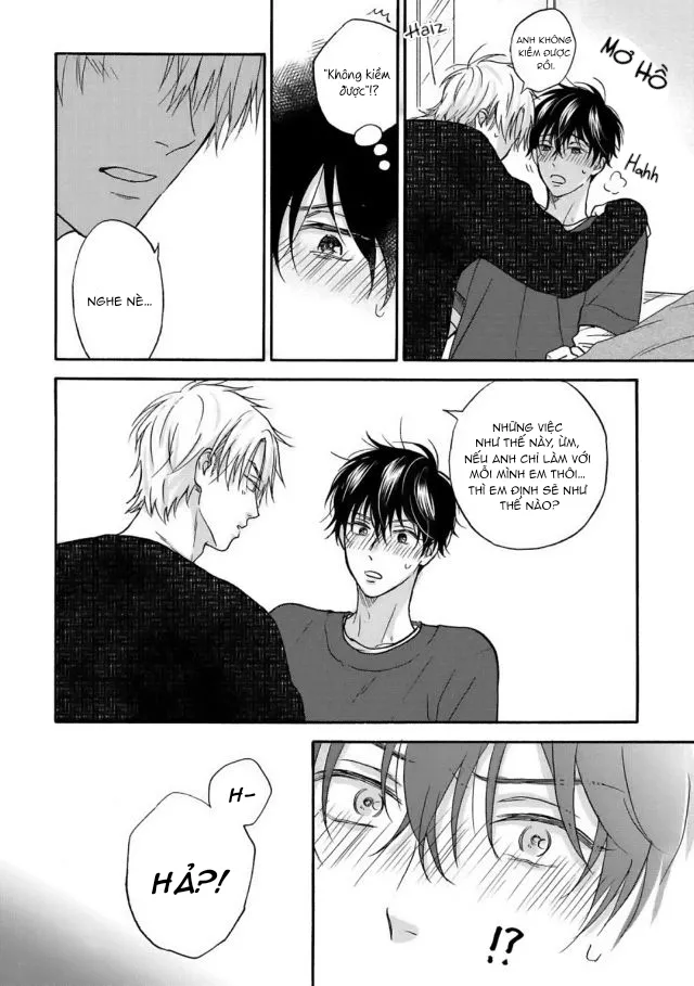 Tôi sẽ không rơi vào tình yêu đồi trụy Chapter 4 Trang 36
