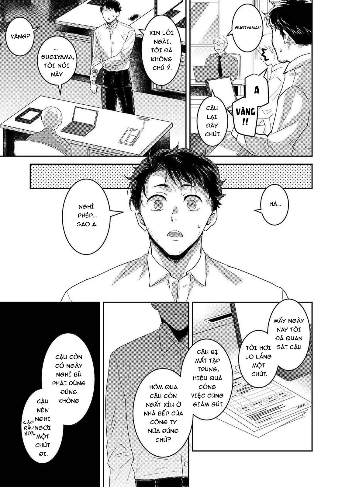 Tôi sẽ trừ tà cho anh vậy nên tôi cho vào nhé Chapter 2 Trang 7