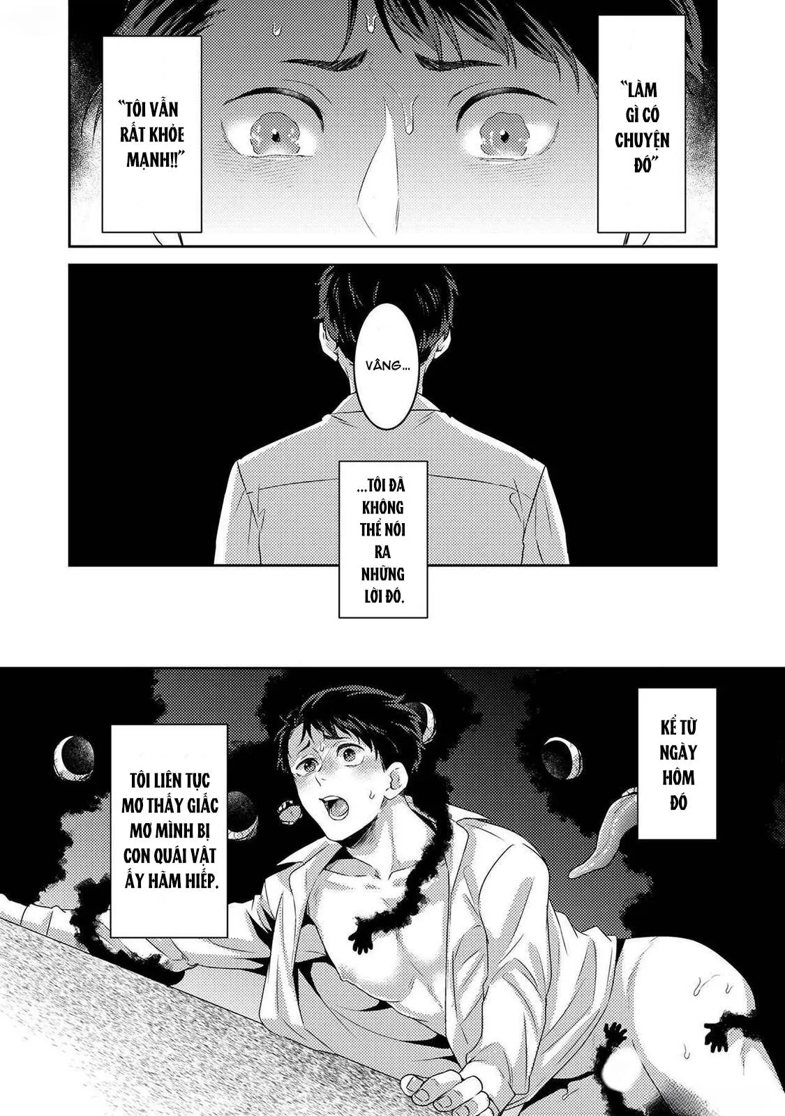 Tôi sẽ trừ tà cho anh vậy nên tôi cho vào nhé Chapter 2 Trang 8