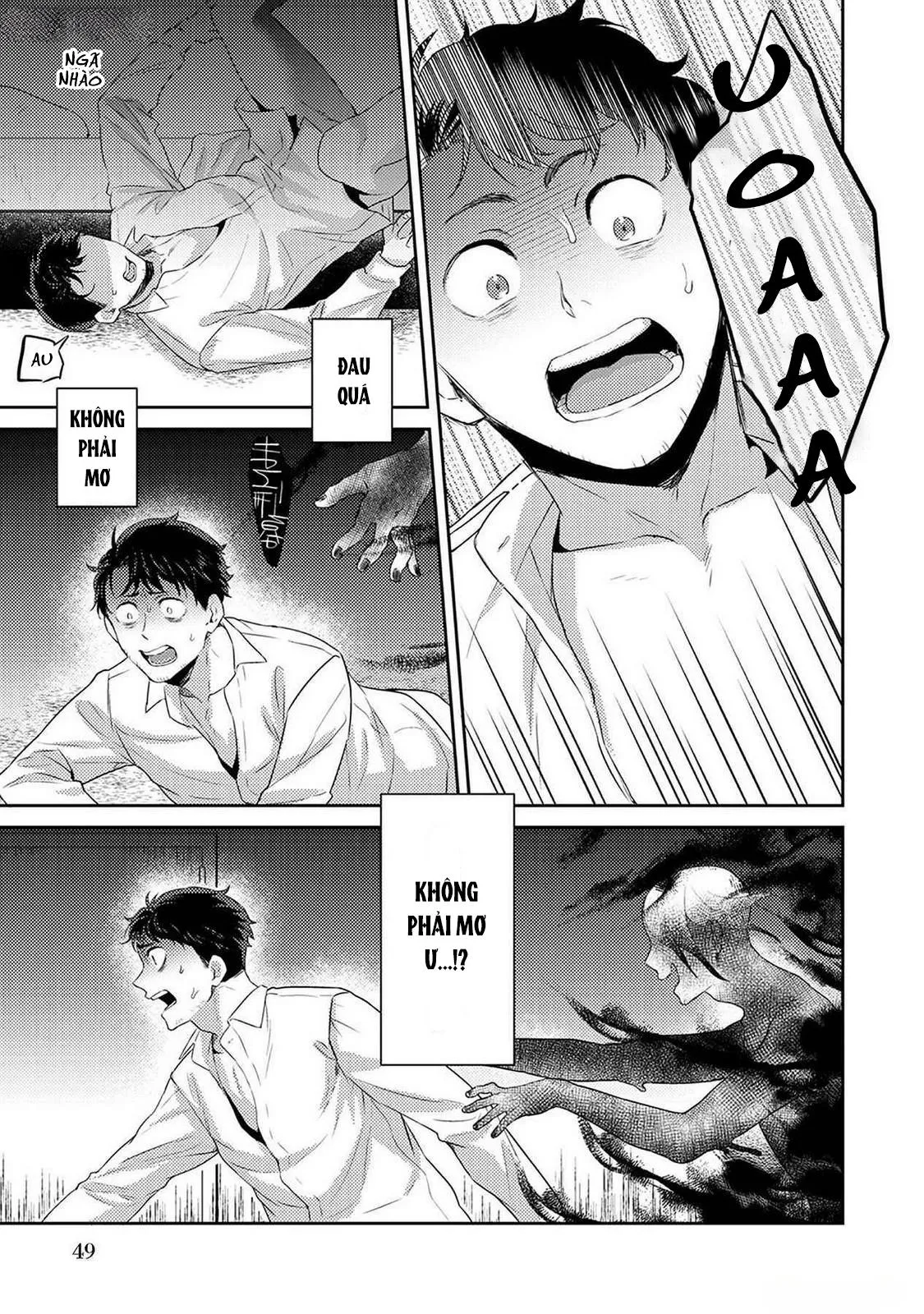 Tôi sẽ trừ tà cho anh vậy nên tôi cho vào nhé Chapter 2 Trang 15