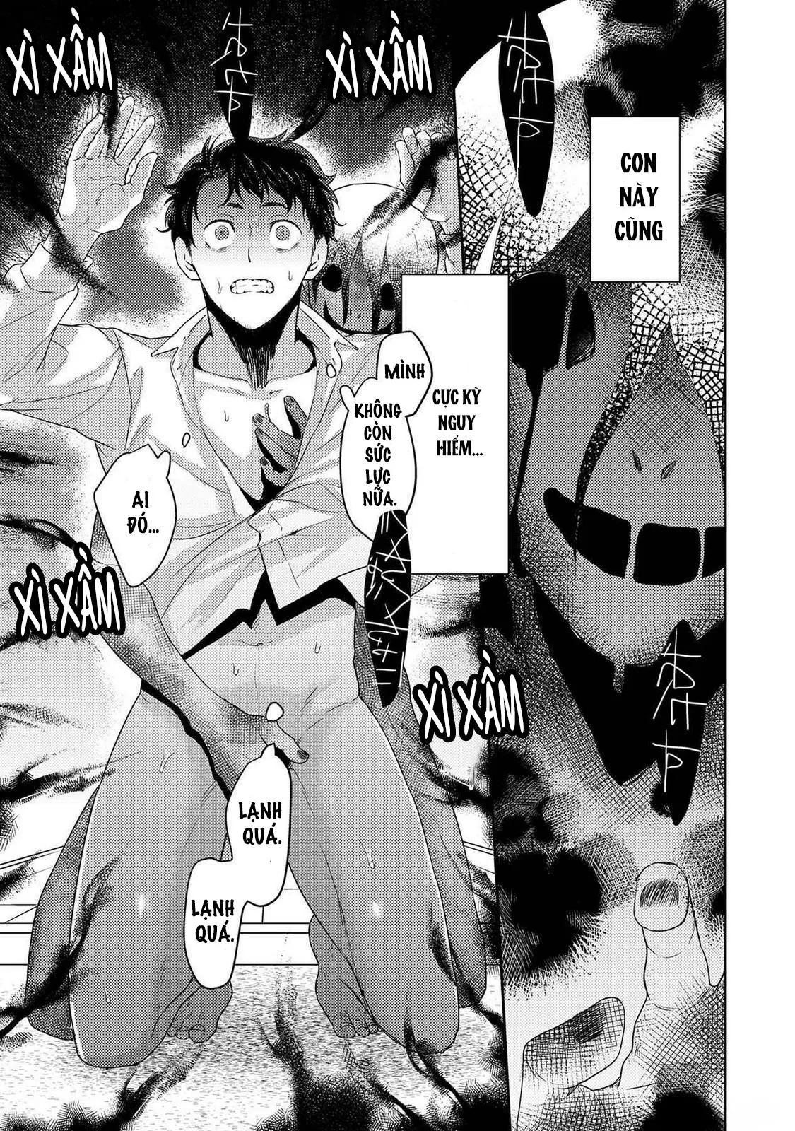 Tôi sẽ trừ tà cho anh vậy nên tôi cho vào nhé Chapter 2 Trang 17