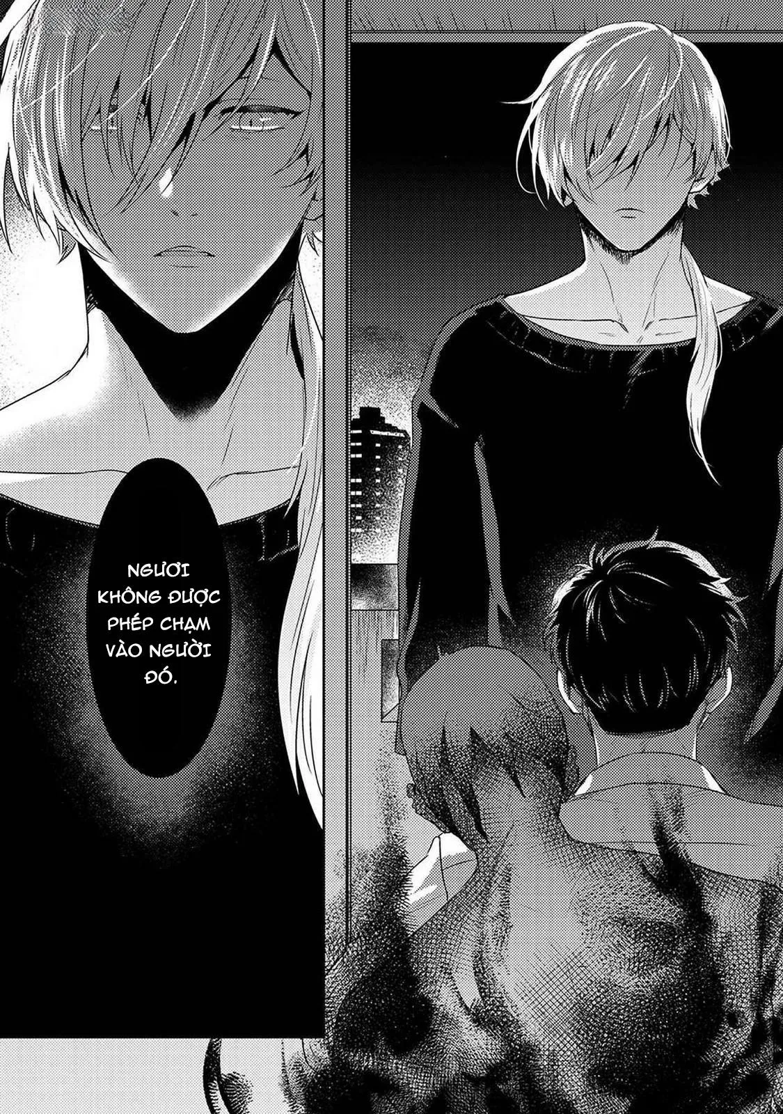 Tôi sẽ trừ tà cho anh vậy nên tôi cho vào nhé Chapter 2 Trang 19