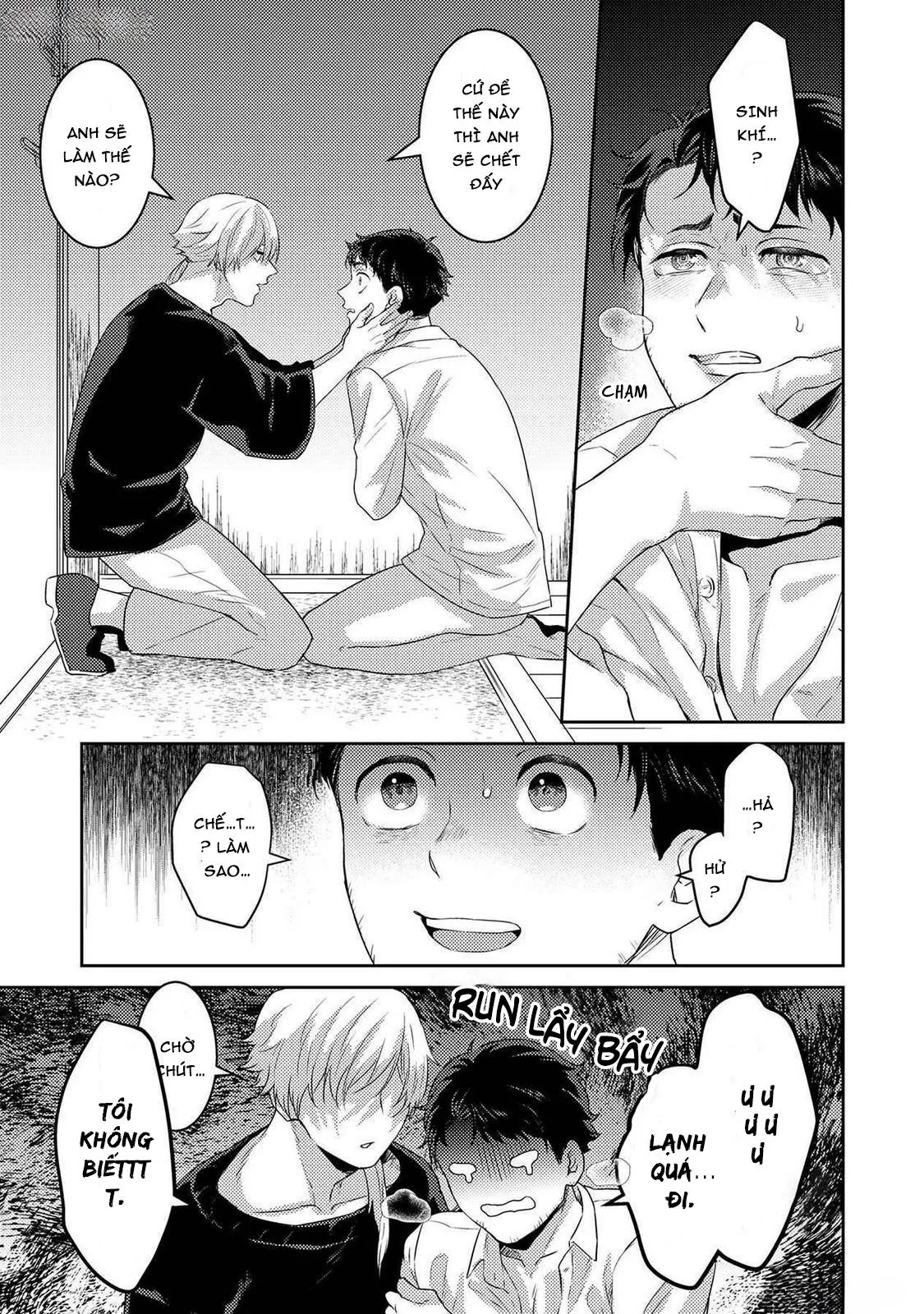 Tôi sẽ trừ tà cho anh vậy nên tôi cho vào nhé Chapter 2 Trang 23