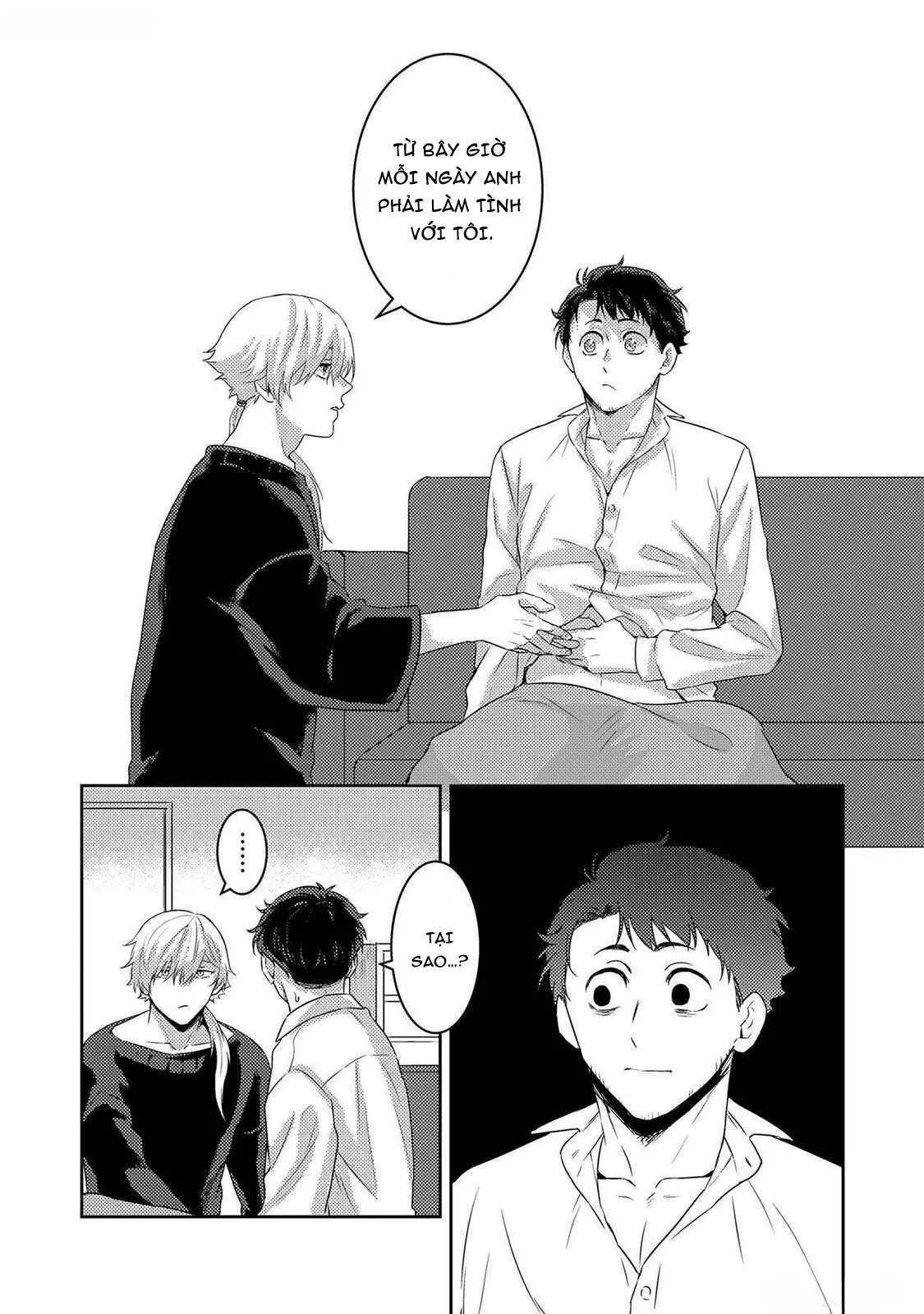 Tôi sẽ trừ tà cho anh vậy nên tôi cho vào nhé Chapter 2 Trang 30