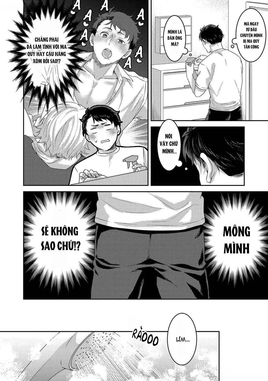 Tôi sẽ trừ tà cho anh vậy nên tôi cho vào nhé Chapter 3 Trang 4