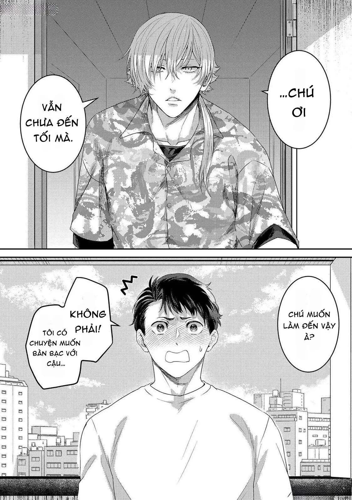 Tôi sẽ trừ tà cho anh vậy nên tôi cho vào nhé Chapter 3 Trang 10