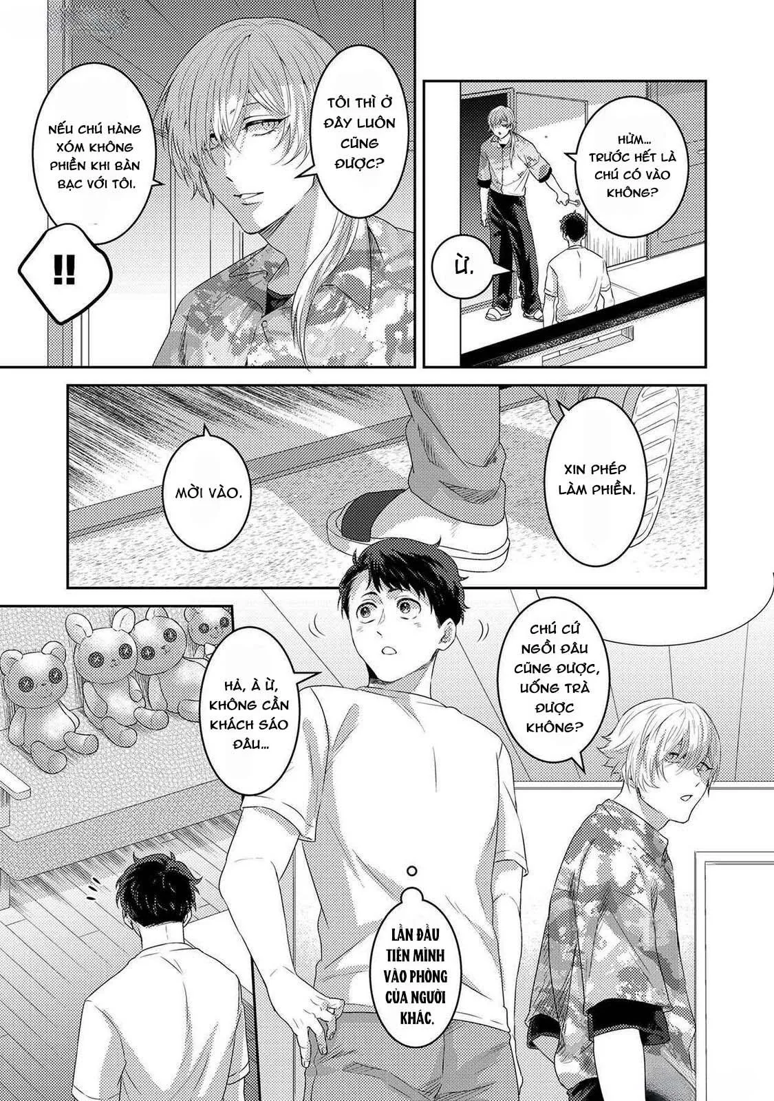 Tôi sẽ trừ tà cho anh vậy nên tôi cho vào nhé Chapter 3 Trang 11