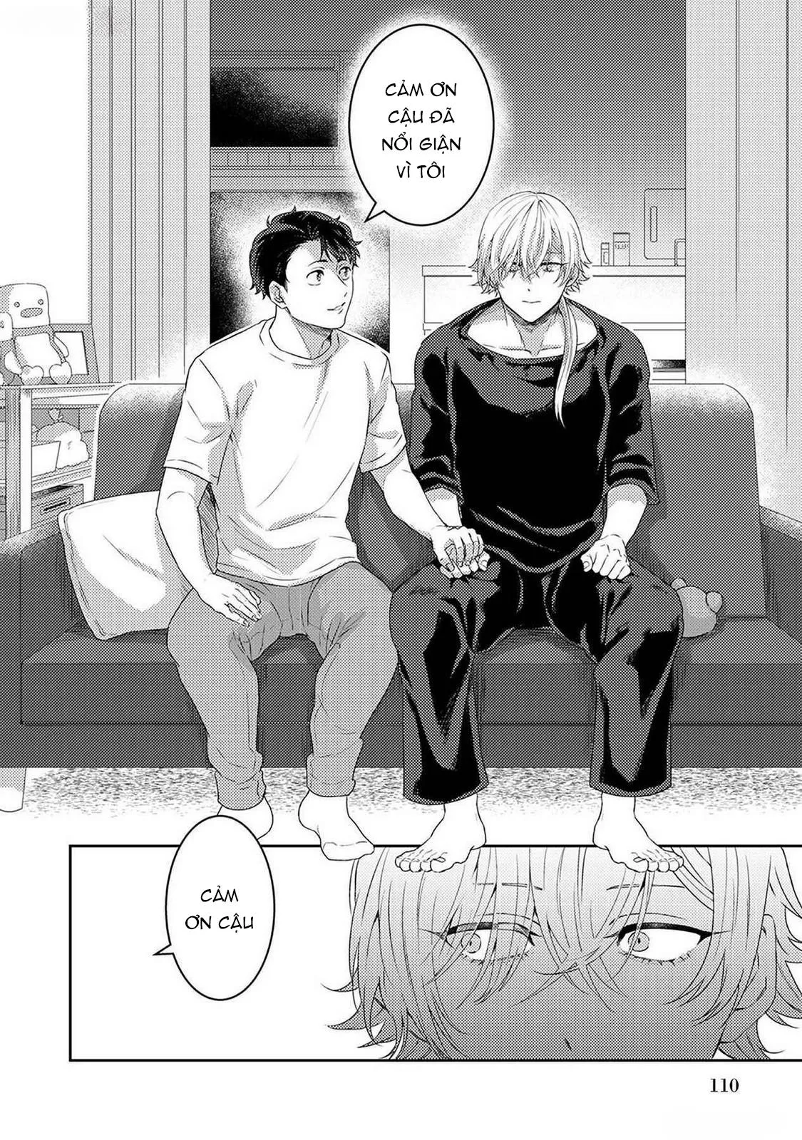 Tôi sẽ trừ tà cho anh vậy nên tôi cho vào nhé Chapter 4 Trang 18