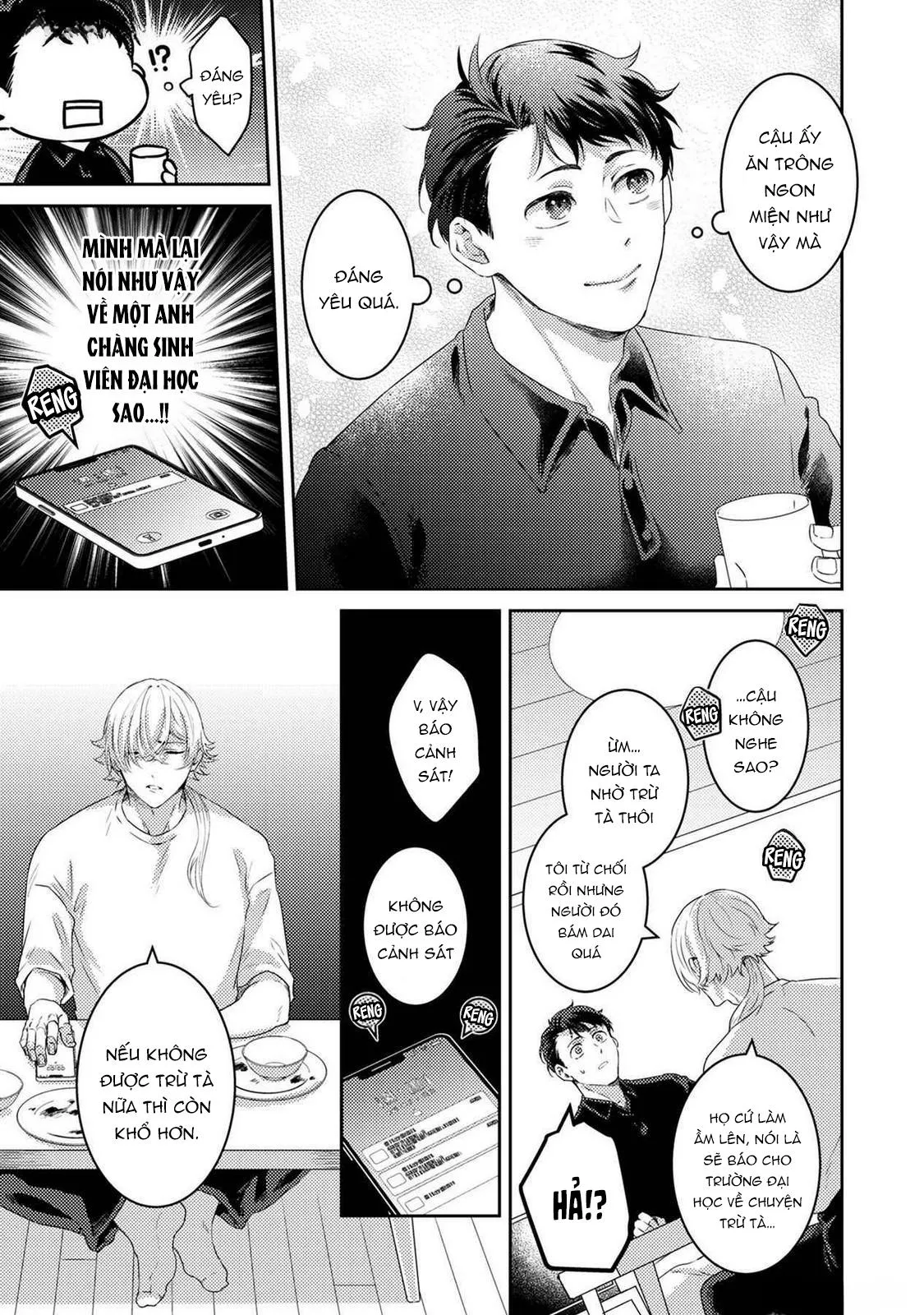 Tôi sẽ trừ tà cho anh vậy nên tôi cho vào nhé Chapter 5 Trang 5