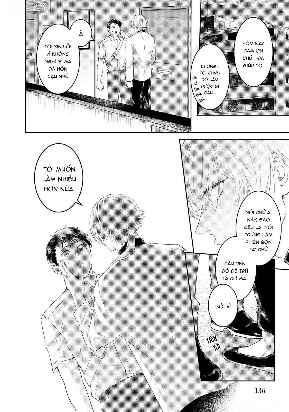 Tôi sẽ trừ tà cho anh vậy nên tôi cho vào nhé Chapter 5 Trang 22