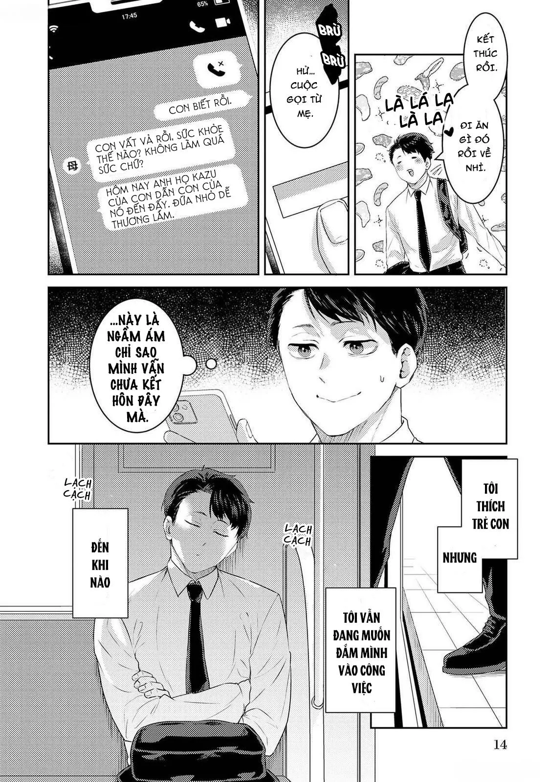 Tôi sẽ trừ tà cho anh vậy nên tôi cho vào nhé Chapter 1 Trang 10