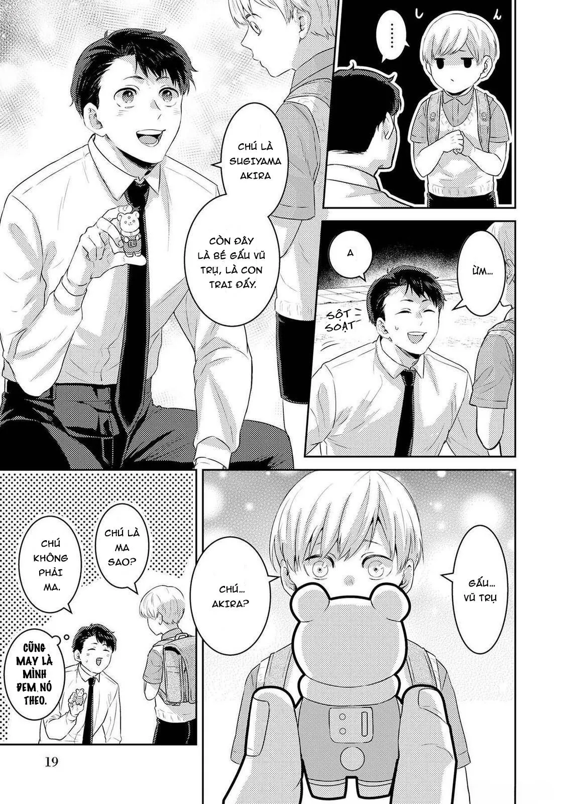 Tôi sẽ trừ tà cho anh vậy nên tôi cho vào nhé Chapter 1 Trang 15