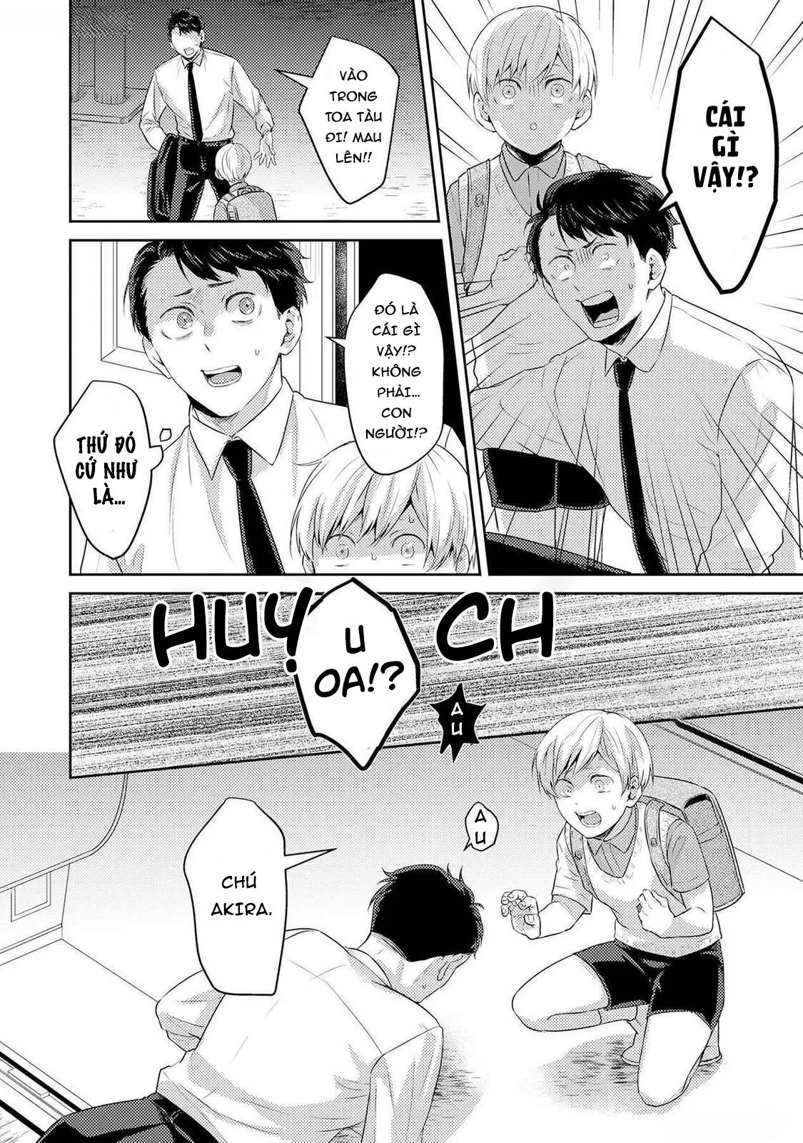 Tôi sẽ trừ tà cho anh vậy nên tôi cho vào nhé Chapter 1 Trang 18