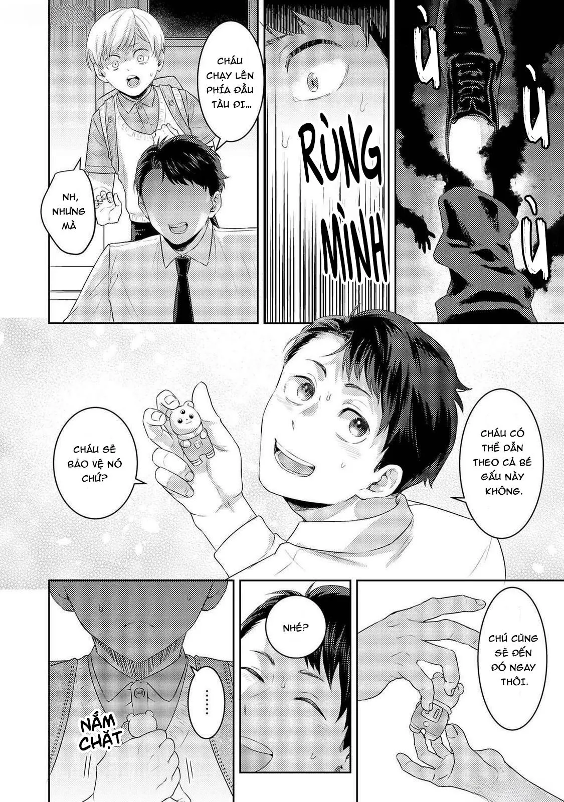 Tôi sẽ trừ tà cho anh vậy nên tôi cho vào nhé Chapter 1 Trang 20