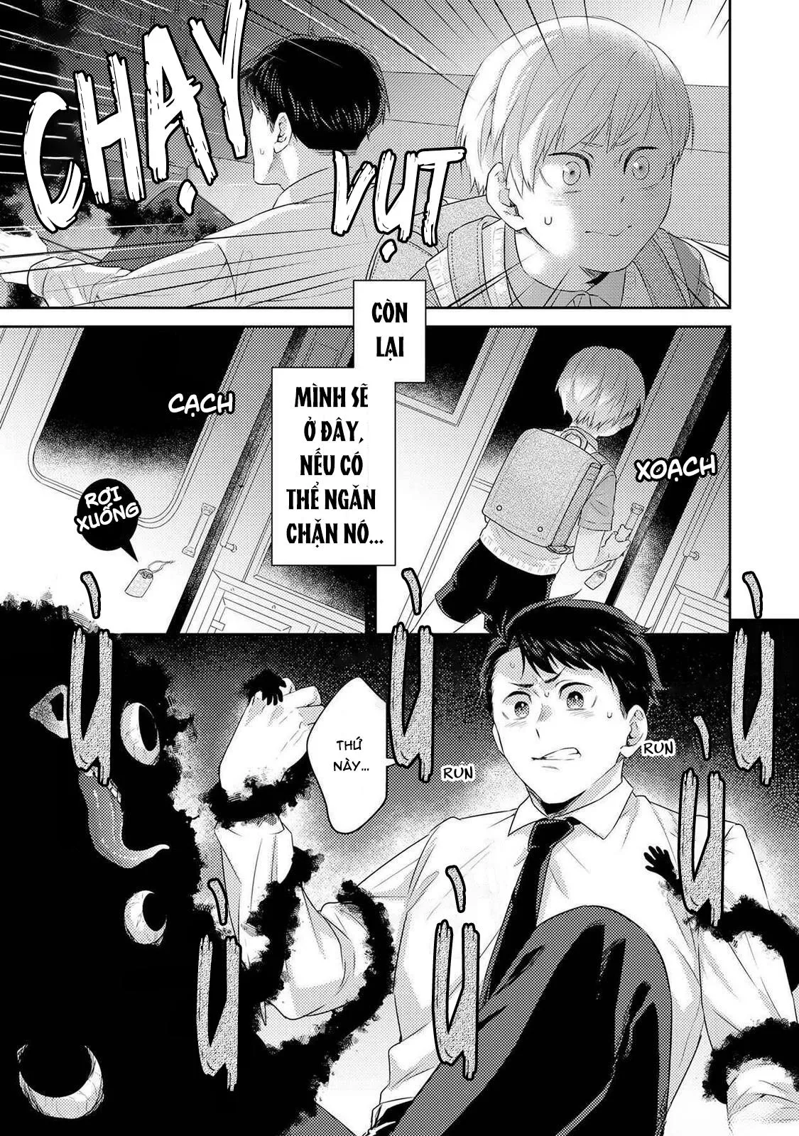 Tôi sẽ trừ tà cho anh vậy nên tôi cho vào nhé Chapter 1 Trang 21